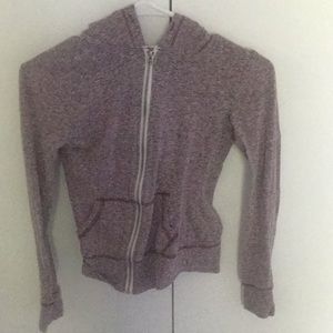Zip up sweatshirt